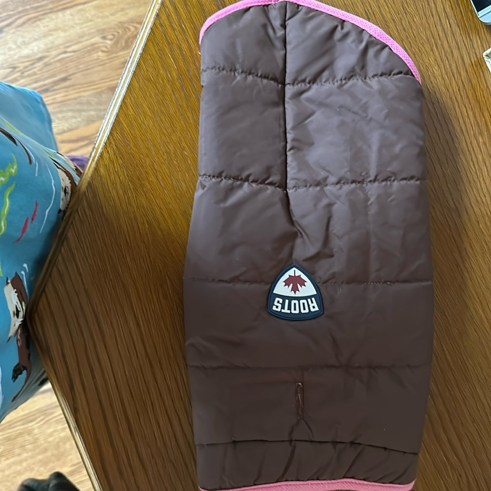 Host Pick!!!!!!  Reversible Roots dog coat